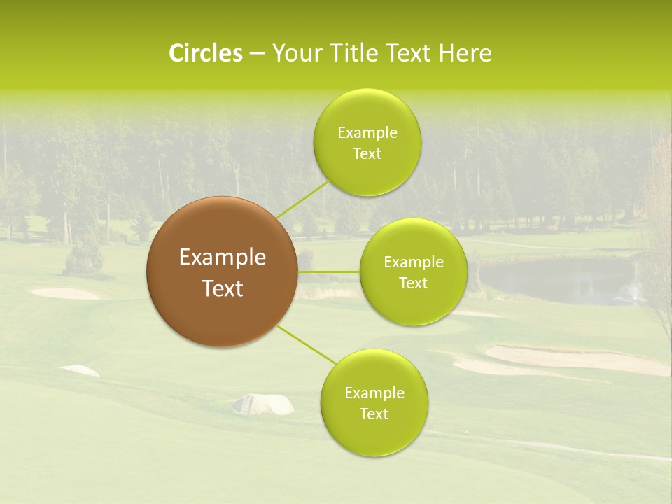 Orange Way Torii PowerPoint Template