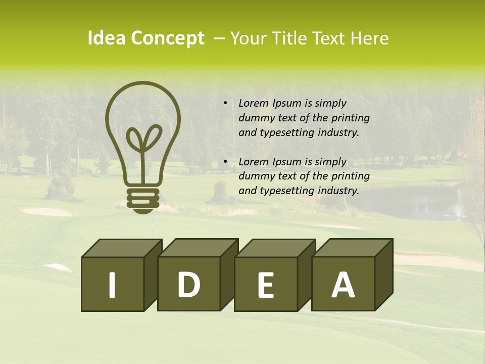 Orange Way Torii PowerPoint Template