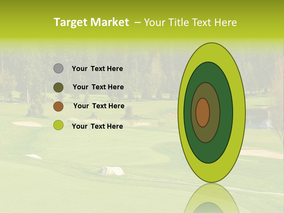 Orange Way Torii PowerPoint Template