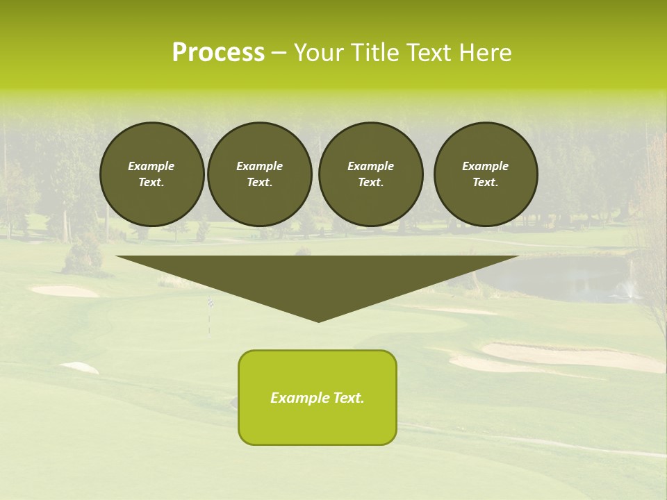 Orange Way Torii PowerPoint Template