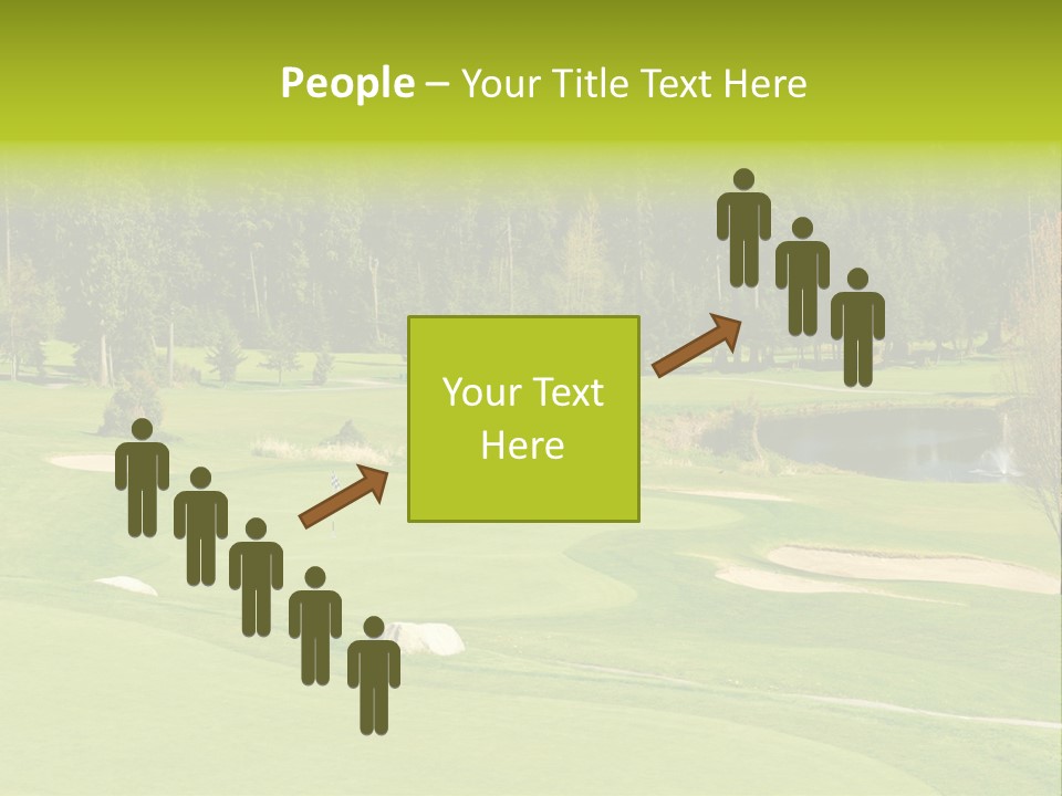 Orange Way Torii PowerPoint Template