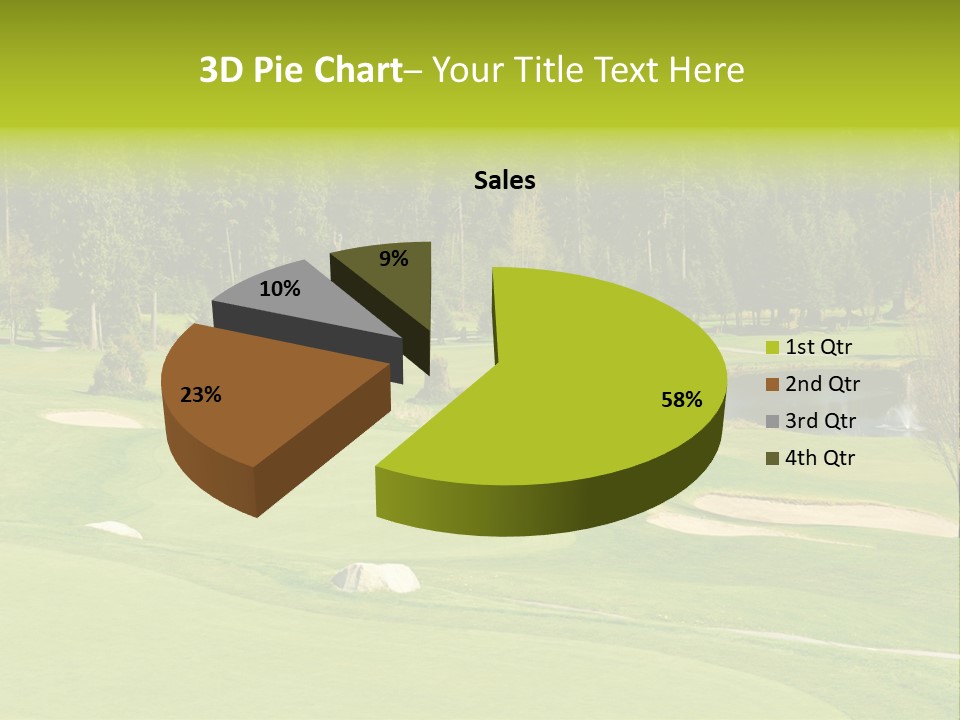 Orange Way Torii PowerPoint Template