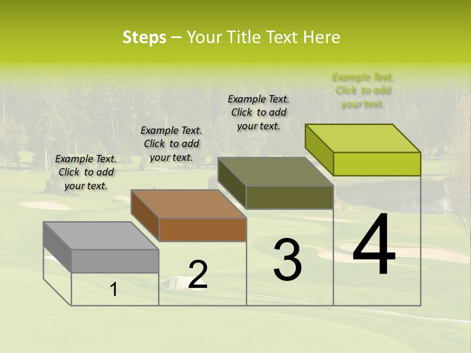 Orange Way Torii PowerPoint Template