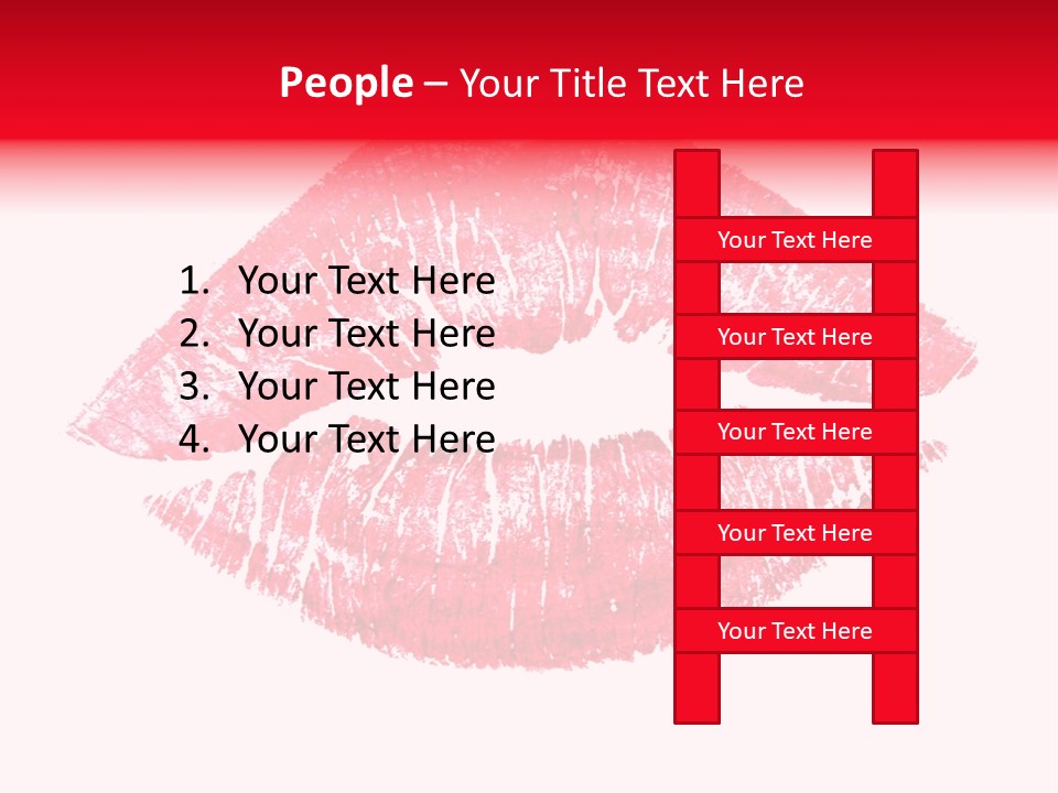 Print Pretty Erotic PowerPoint Template