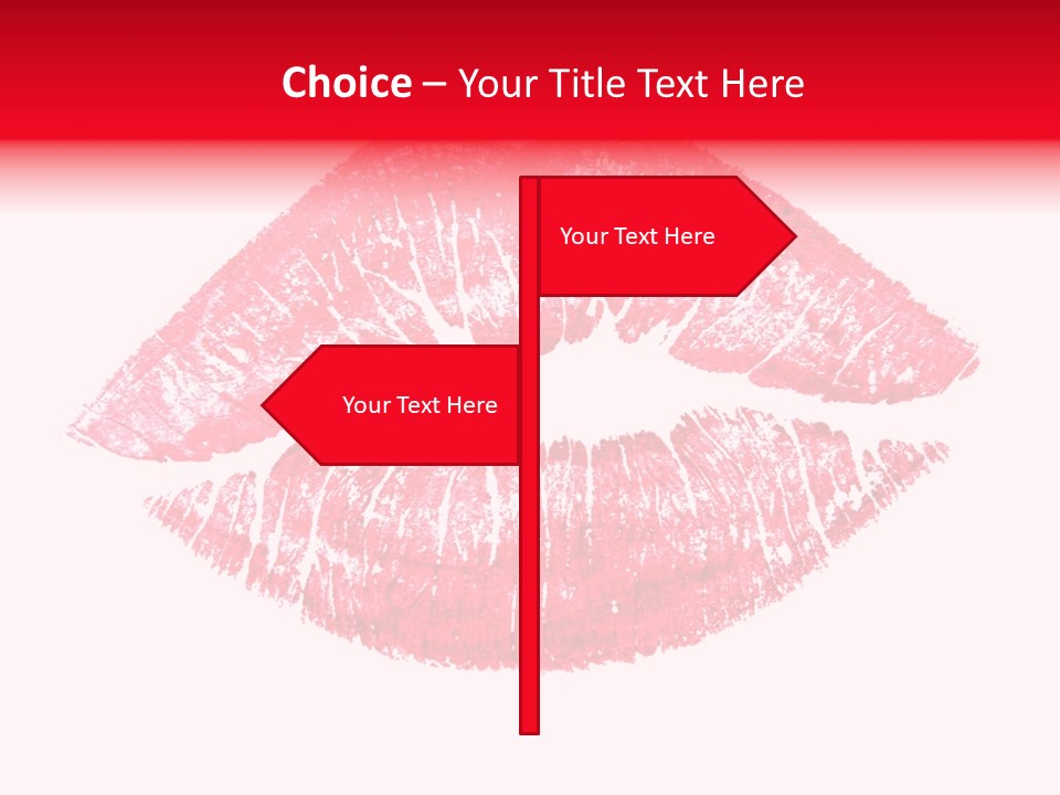 Print Pretty Erotic PowerPoint Template