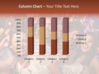 Africanamerican Positive Smiling PowerPoint Template