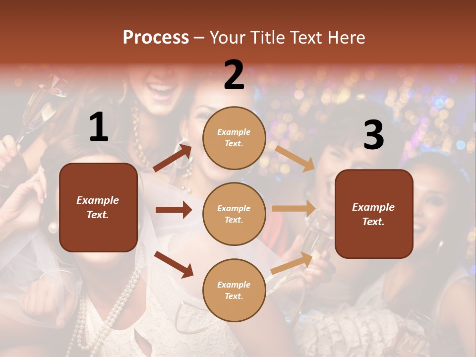 Africanamerican Positive Smiling PowerPoint Template
