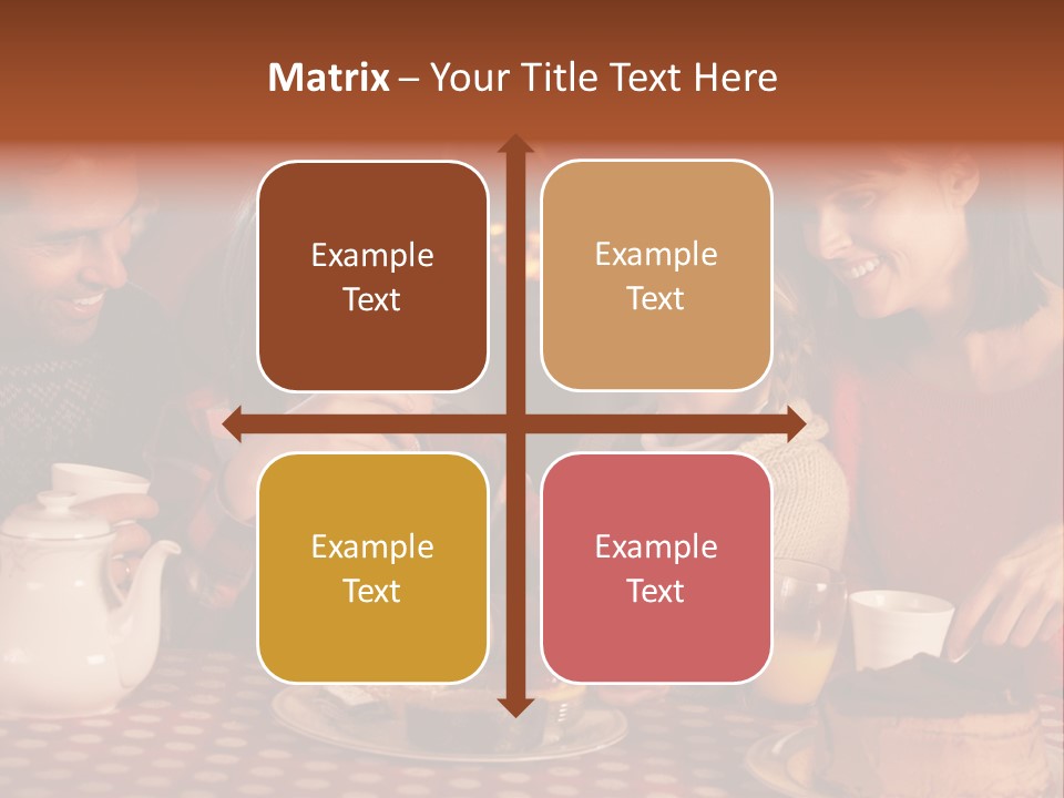 Forties Caucasian Dad PowerPoint Template