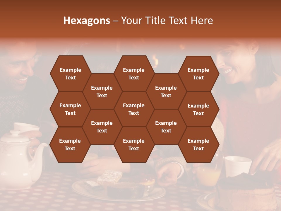 Forties Caucasian Dad PowerPoint Template