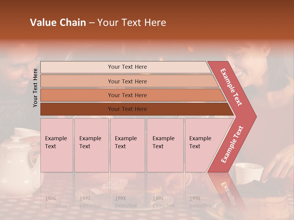Forties Caucasian Dad PowerPoint Template