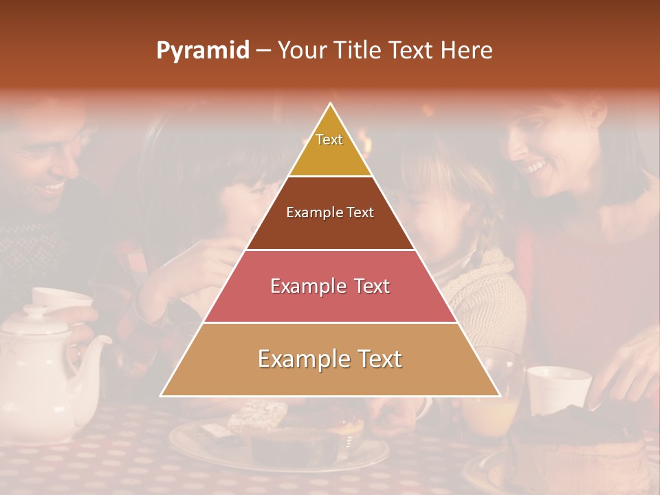 Forties Caucasian Dad PowerPoint Template