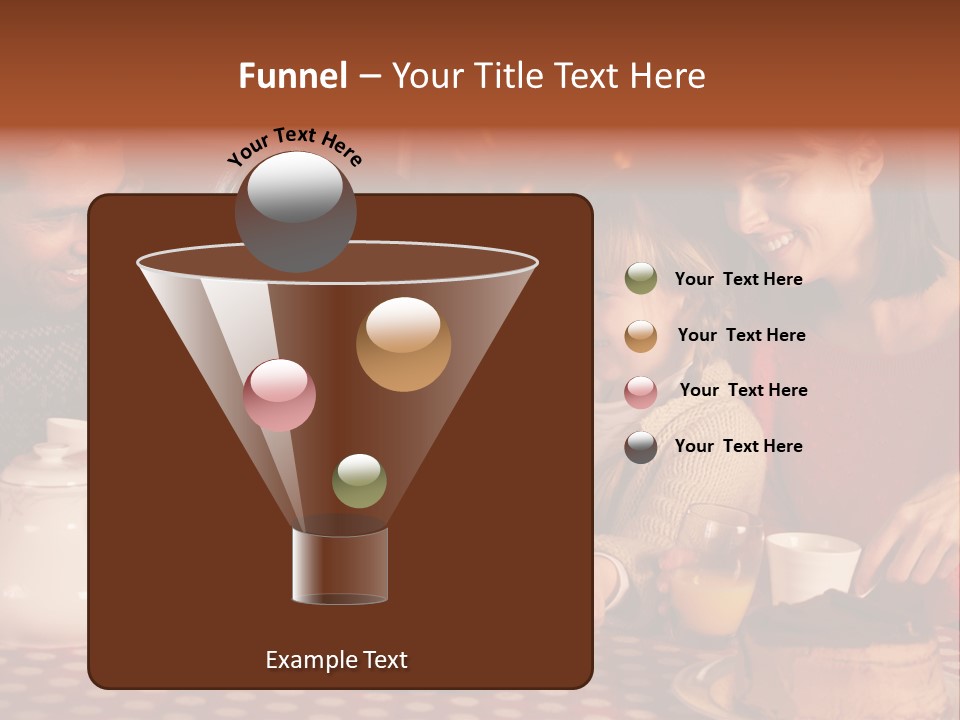 Forties Caucasian Dad PowerPoint Template