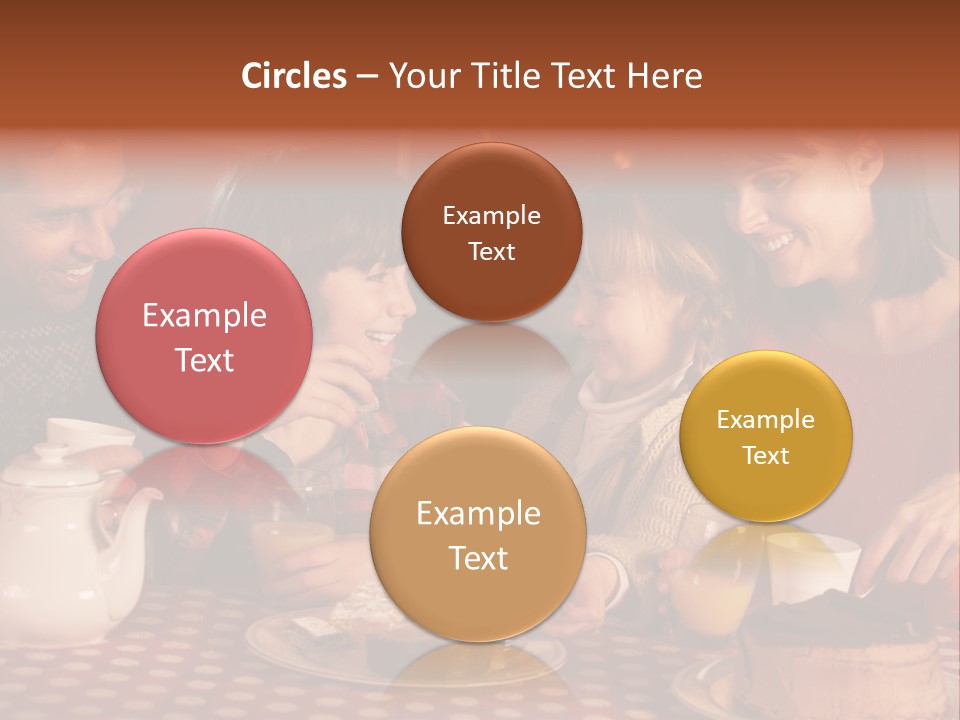 Forties Caucasian Dad PowerPoint Template