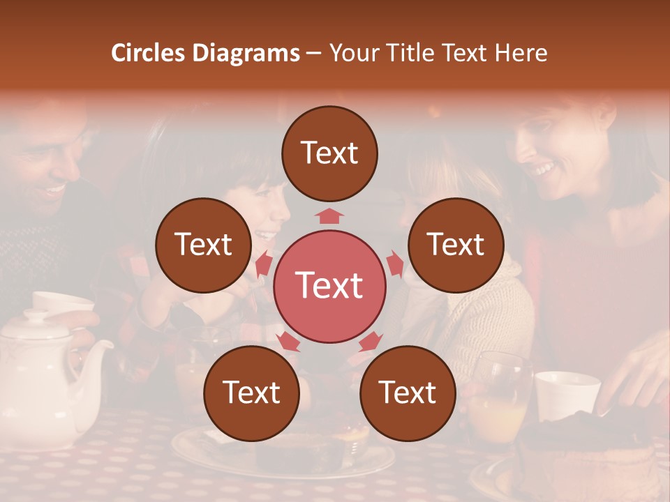 Forties Caucasian Dad PowerPoint Template