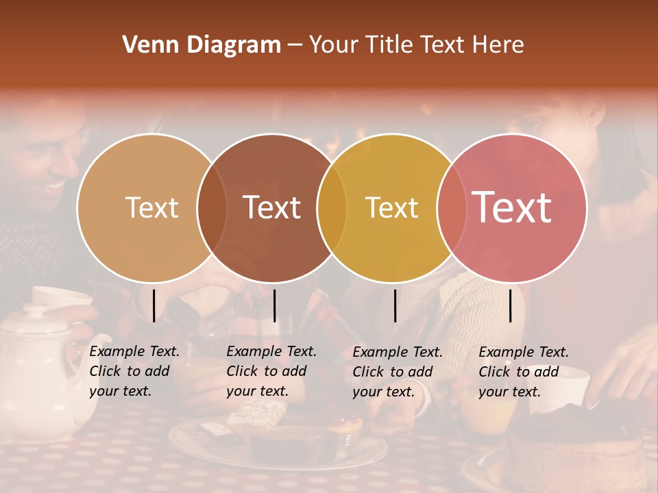 Forties Caucasian Dad PowerPoint Template