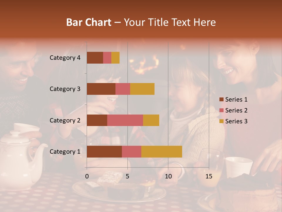 Forties Caucasian Dad PowerPoint Template