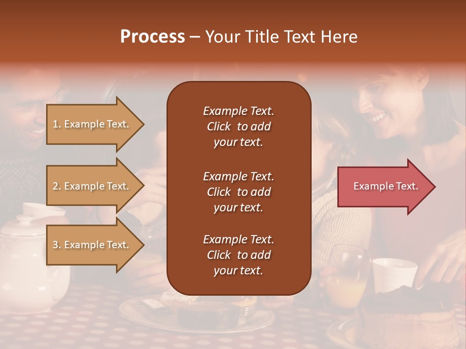 Forties Caucasian Dad PowerPoint Template