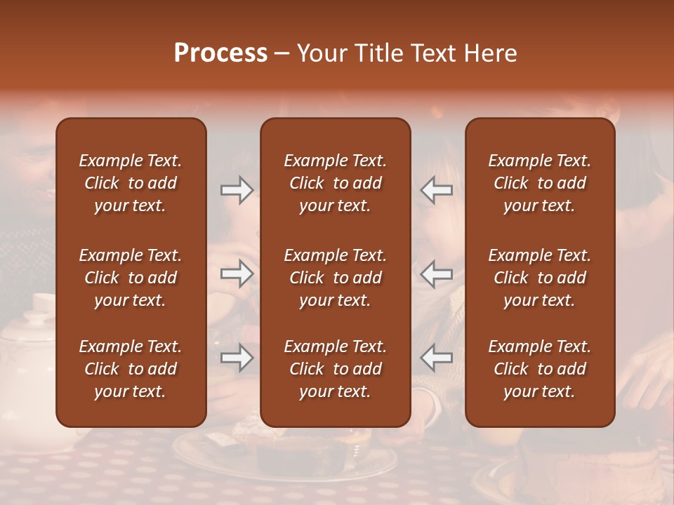 Forties Caucasian Dad PowerPoint Template
