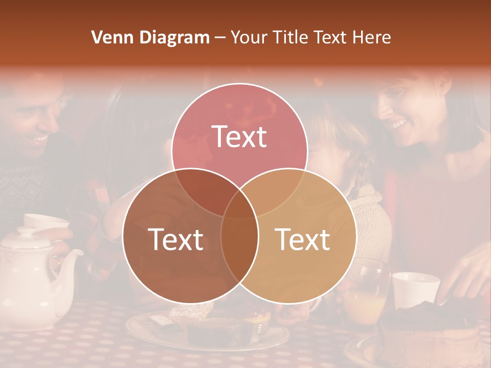 Forties Caucasian Dad PowerPoint Template