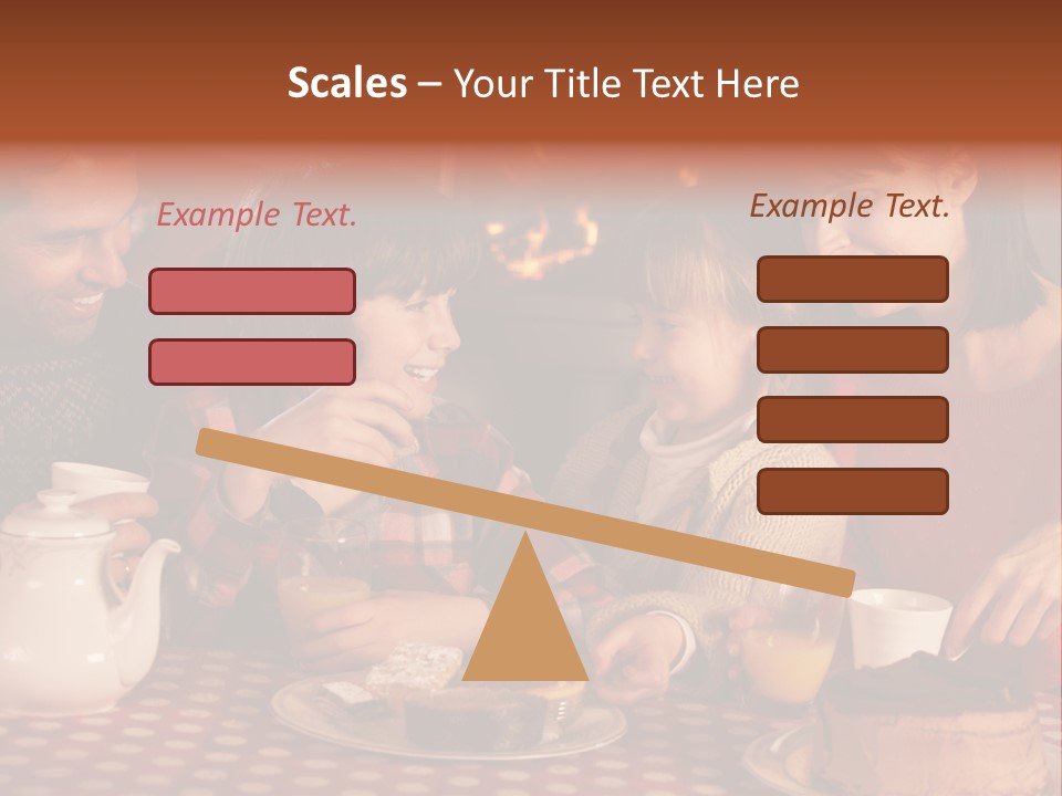 Forties Caucasian Dad PowerPoint Template