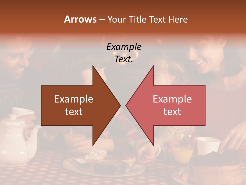 Forties Caucasian Dad PowerPoint Template