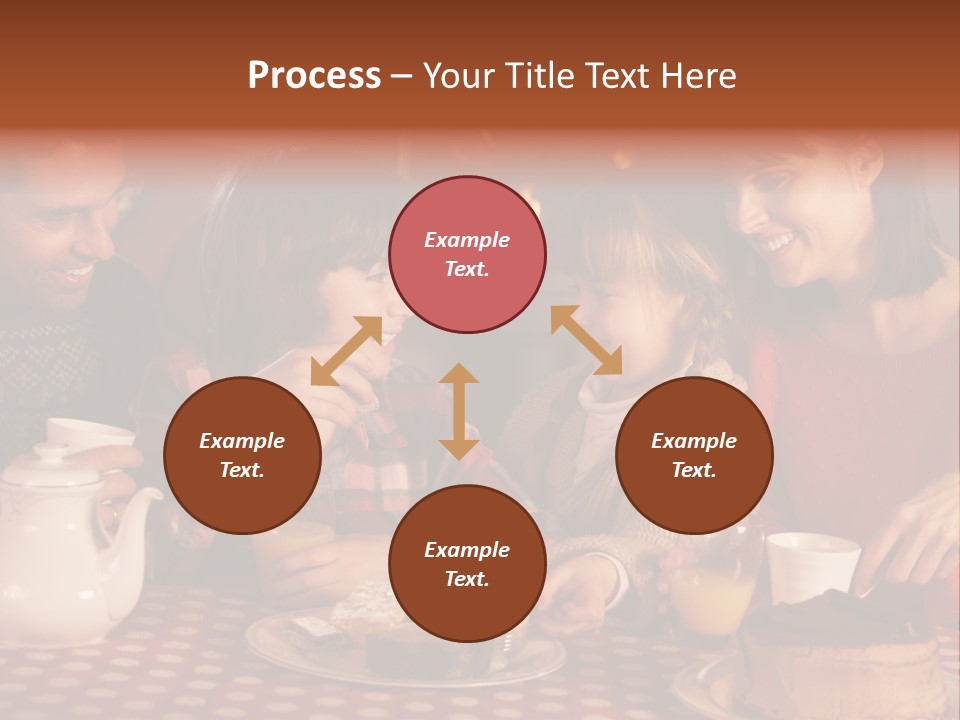 Forties Caucasian Dad PowerPoint Template