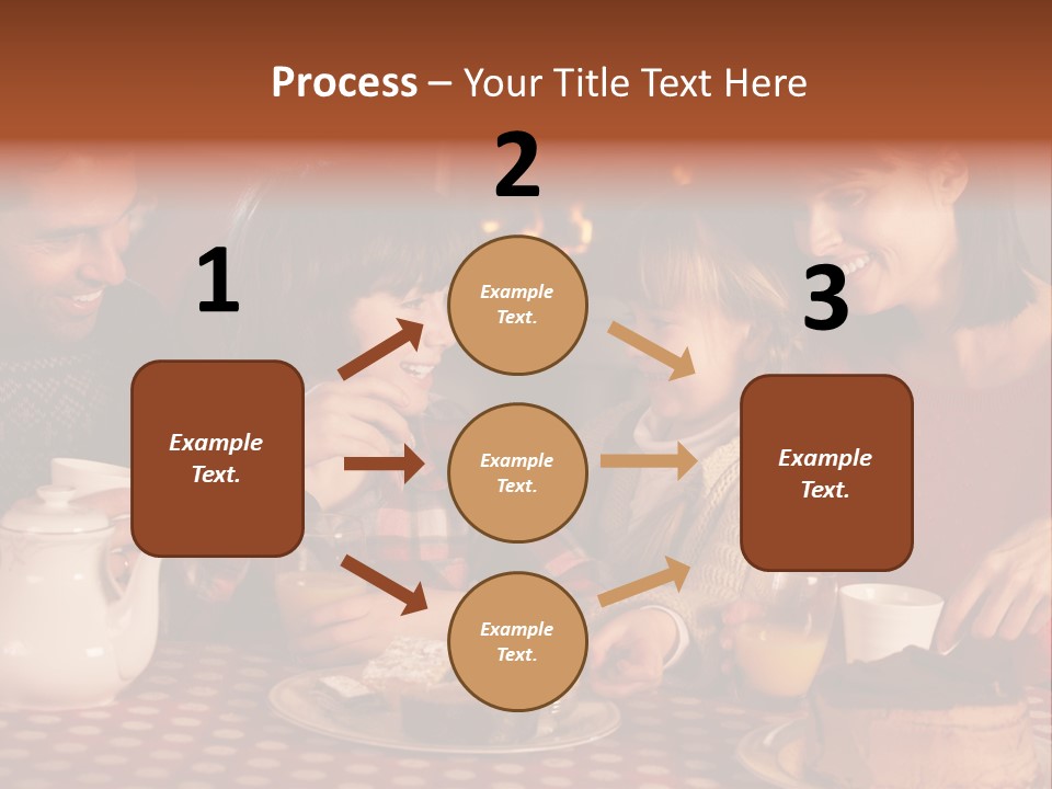 Forties Caucasian Dad PowerPoint Template