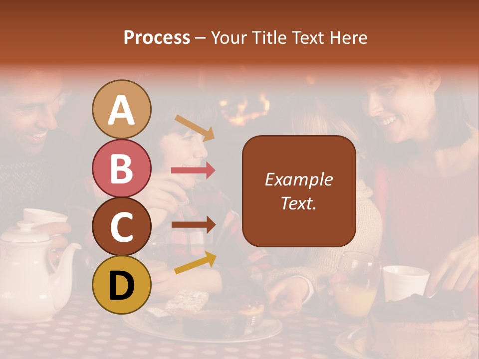 Forties Caucasian Dad PowerPoint Template