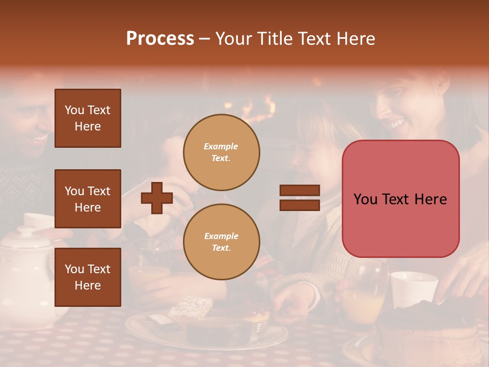 Forties Caucasian Dad PowerPoint Template