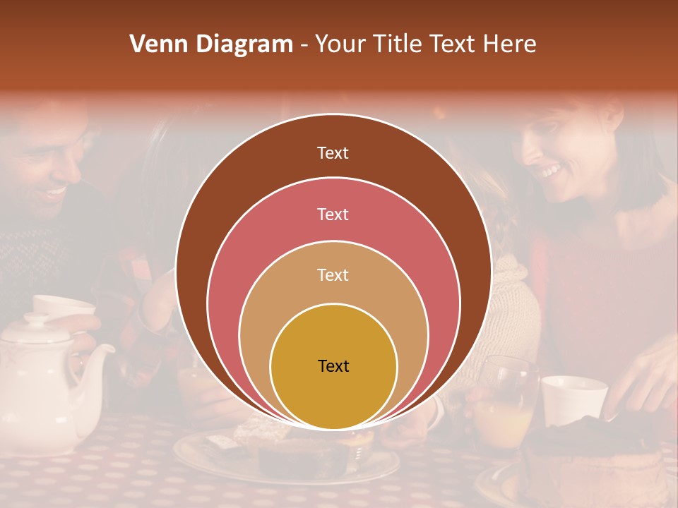 Forties Caucasian Dad PowerPoint Template