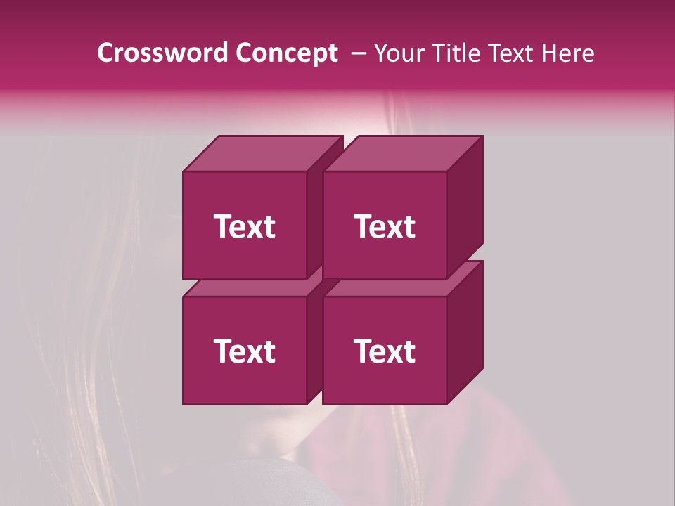 Face Depressed Social PowerPoint Template