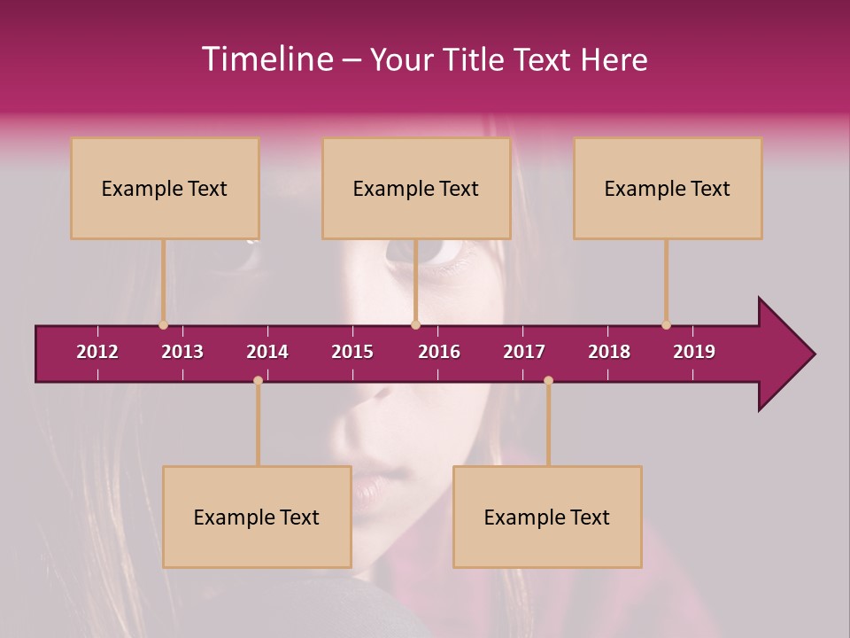 Face Depressed Social PowerPoint Template