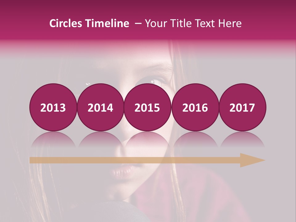 Face Depressed Social PowerPoint Template