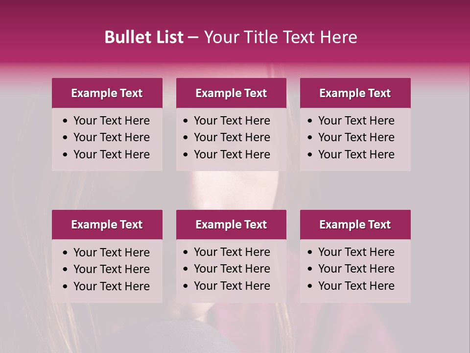 Face Depressed Social PowerPoint Template