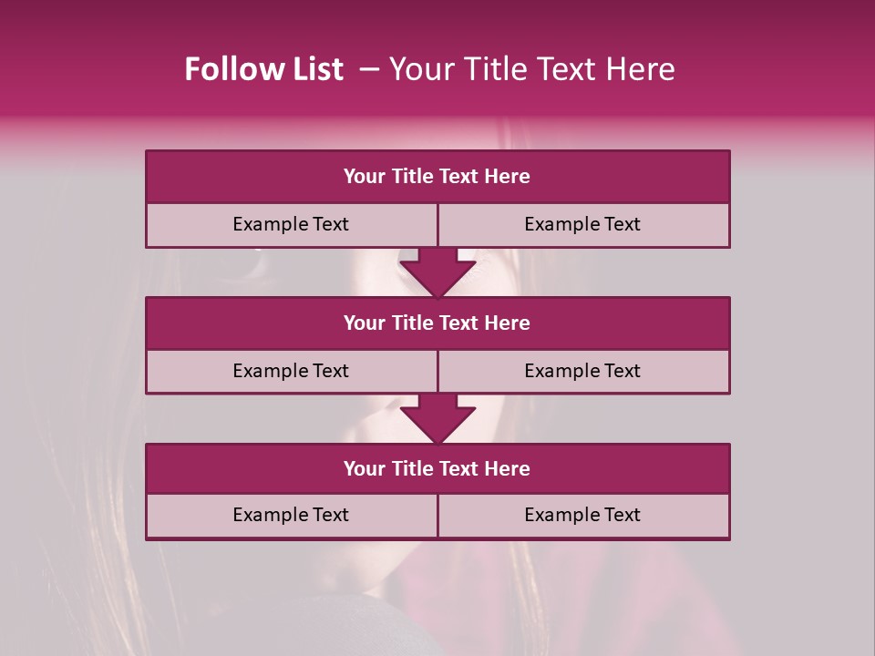 Face Depressed Social PowerPoint Template