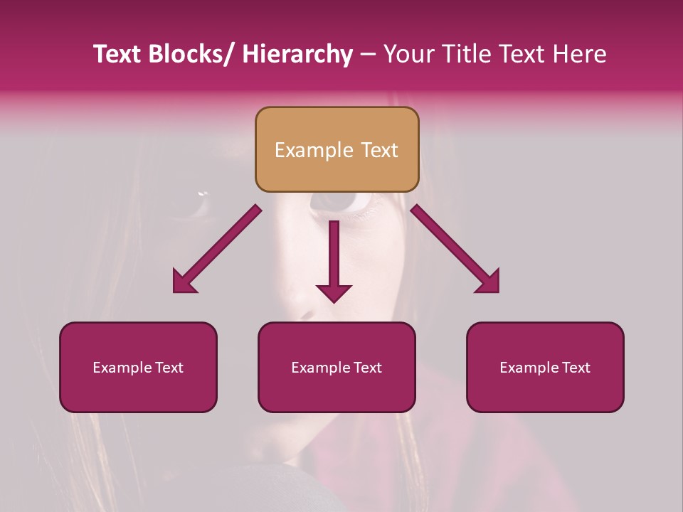 Face Depressed Social PowerPoint Template