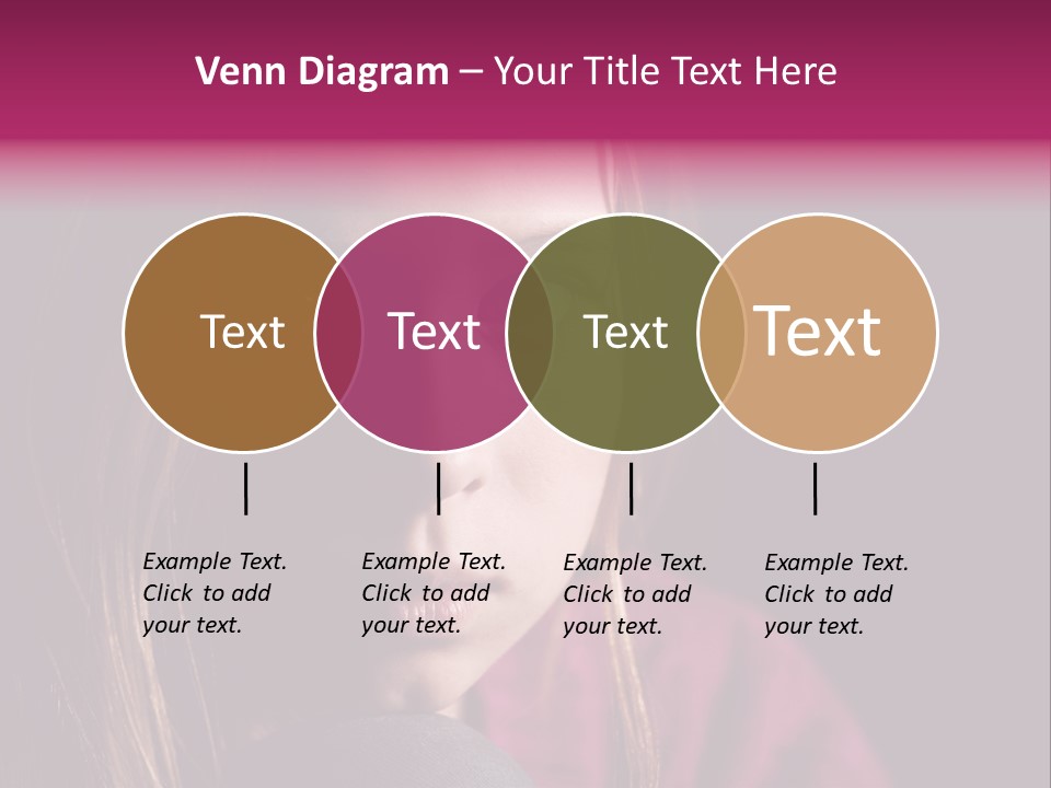 Face Depressed Social PowerPoint Template