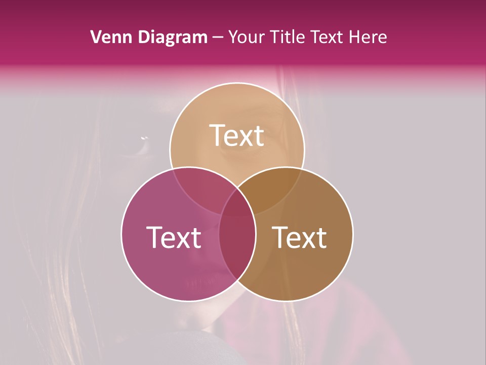 Face Depressed Social PowerPoint Template