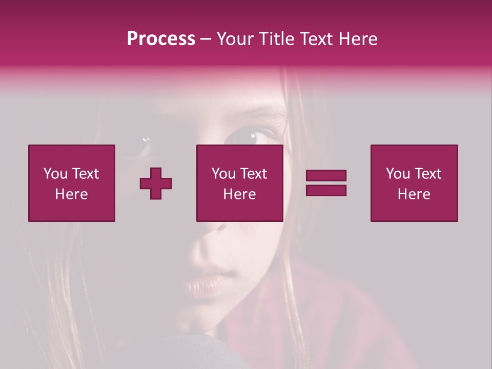 Face Depressed Social PowerPoint Template