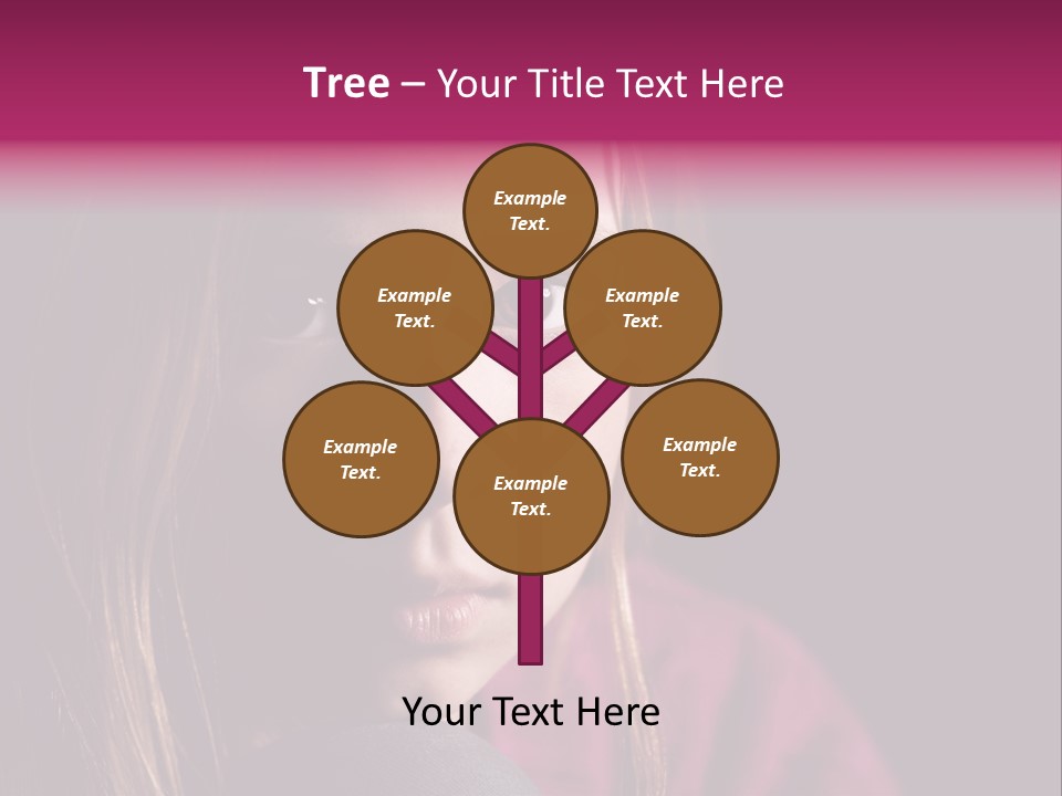 Face Depressed Social PowerPoint Template