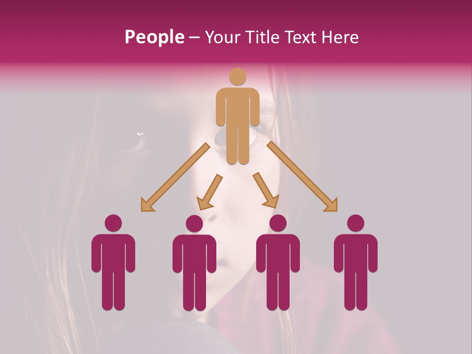 Face Depressed Social PowerPoint Template