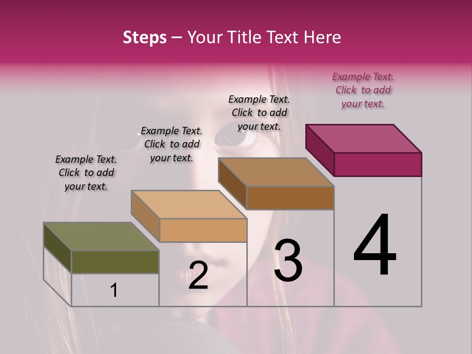 Face Depressed Social PowerPoint Template