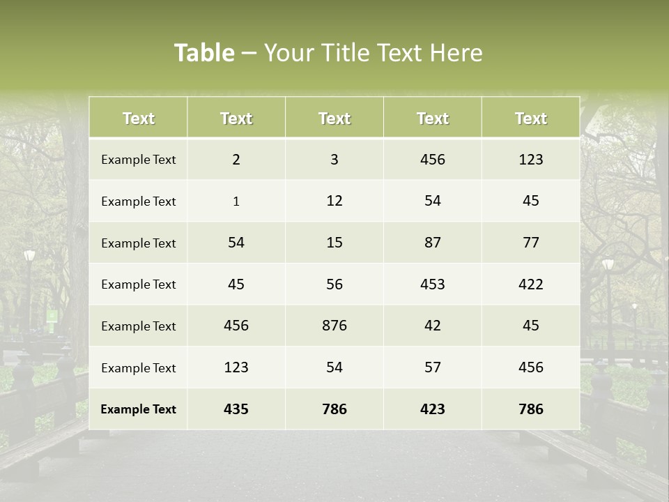 Sycamore Urban Cobblestone PowerPoint Template