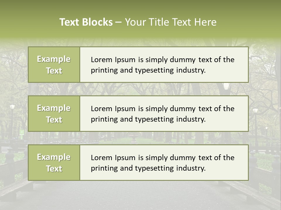 Sycamore Urban Cobblestone PowerPoint Template