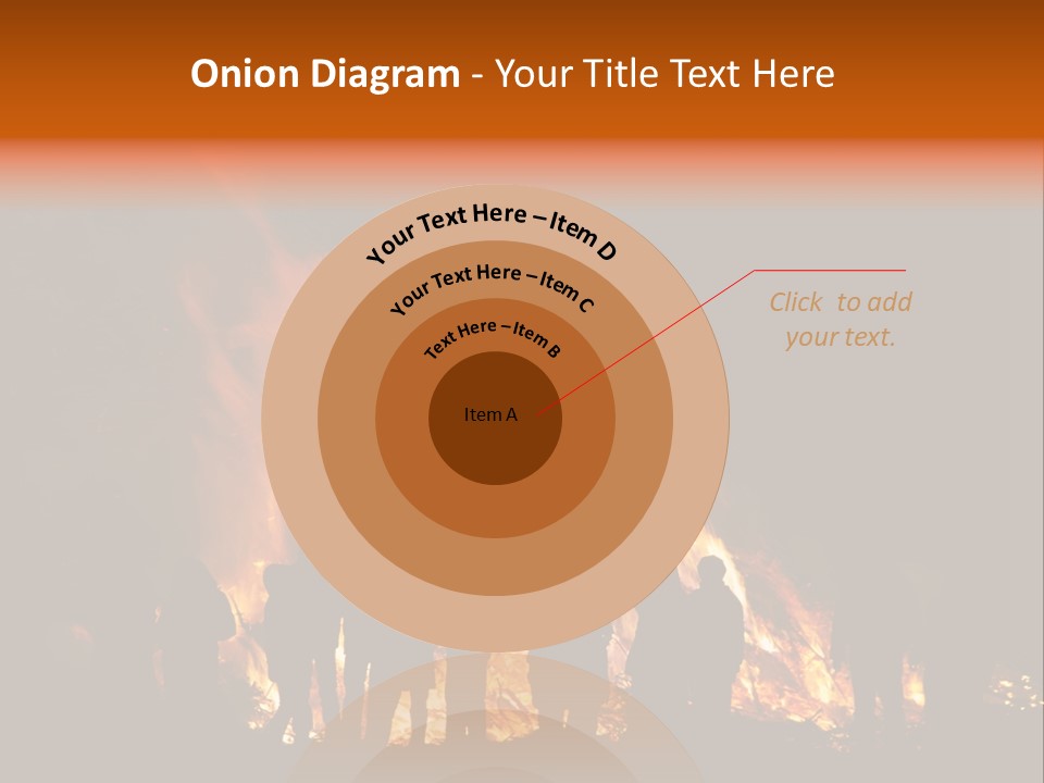 Walpurgisnacht Fire Burn PowerPoint Template