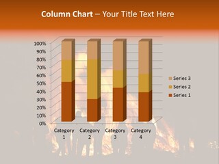 Walpurgisnacht Fire Burn PowerPoint Template