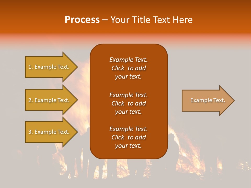 Walpurgisnacht Fire Burn PowerPoint Template