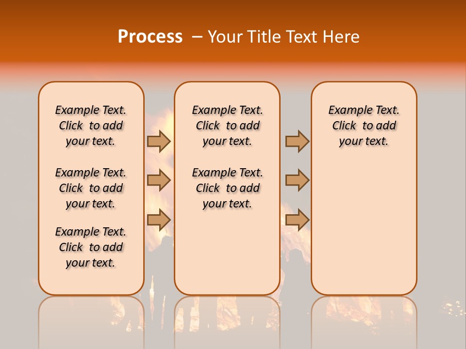 Walpurgisnacht Fire Burn PowerPoint Template