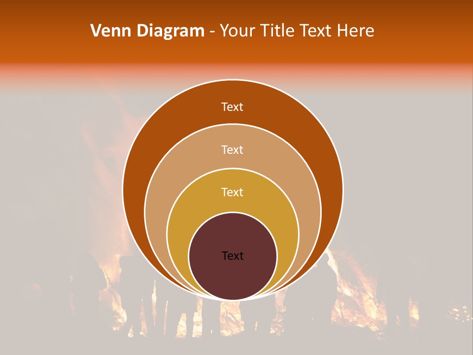 Walpurgisnacht Fire Burn PowerPoint Template
