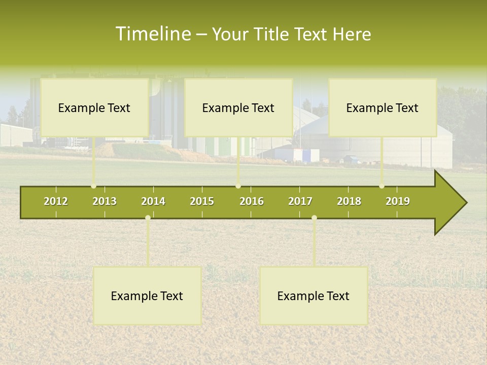 Protection Sky Field PowerPoint Template